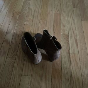 Brown Clark boots